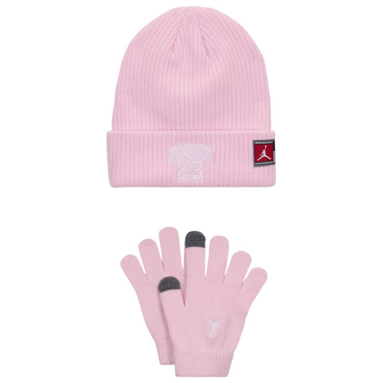 Jordan Παιδικό σετ σκουφάκι & γάντια 23 Jersey Beanie/Gloves Set Jordan Παιδικό σετ σκουφάκι & γάντια 23 Jersey Beanie/Gloves Set